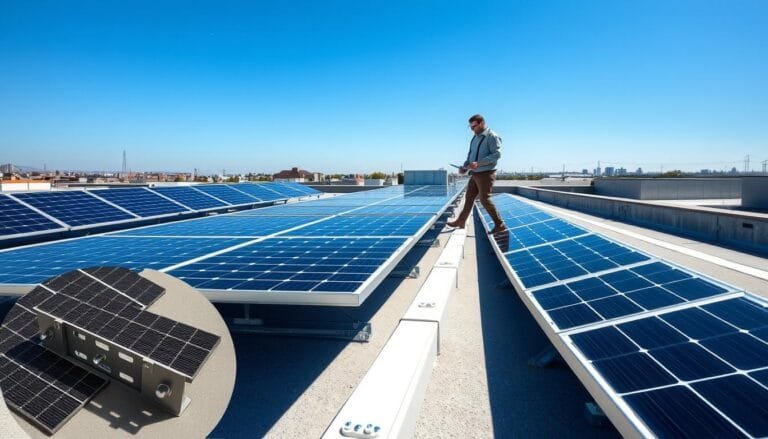 Non-penetrating Solar Mounting