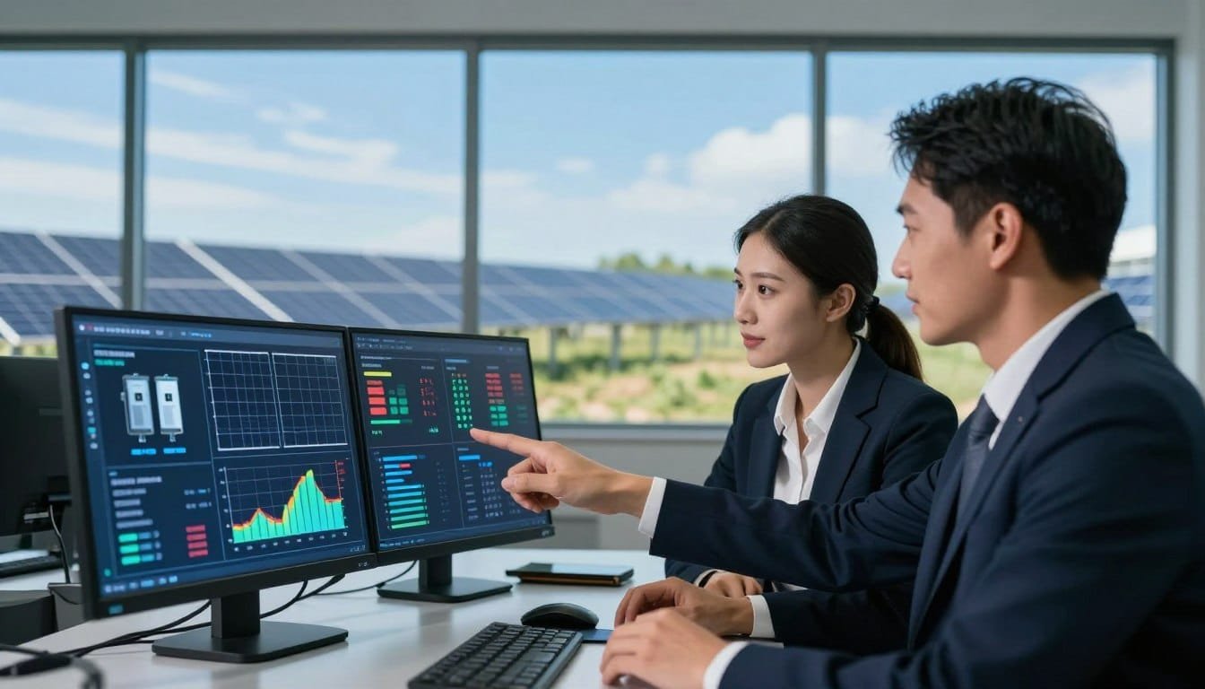 Solar system monitoring