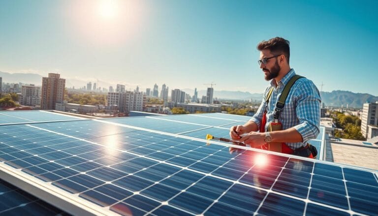 Urban Solar PV Installation